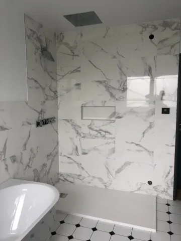 rénovation de douches à l'italienne