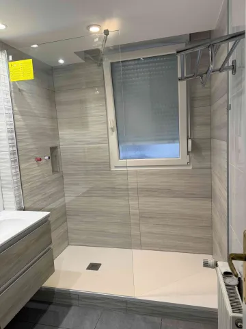 rénovation de douches à l'italienne