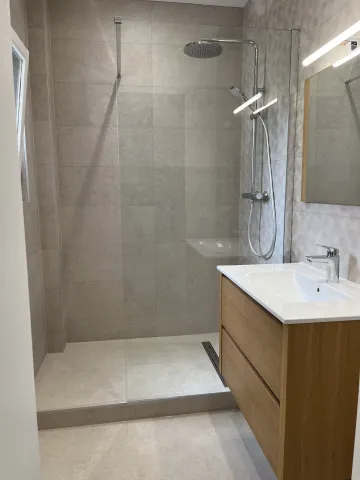 rénovation de douches à l'italienne