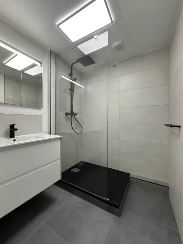 rénovation de douches à l'italienne