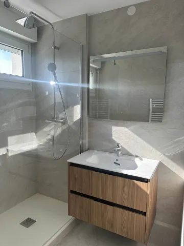 rénovation de douches à l'italienne