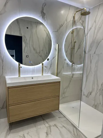 rénovation de douches à l'italienne