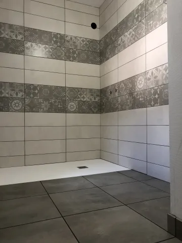 rénovation de douches à l'italienne