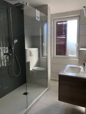 rénovation de douches à l'italienne